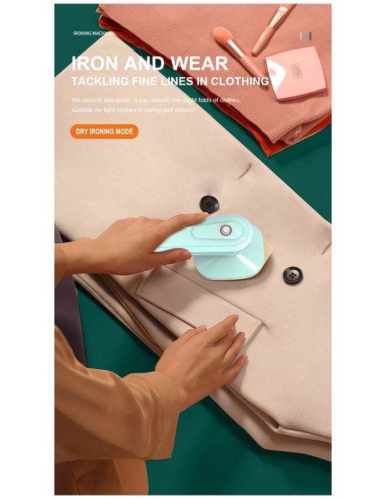 Ferro de Engomar Portátil QA-G62