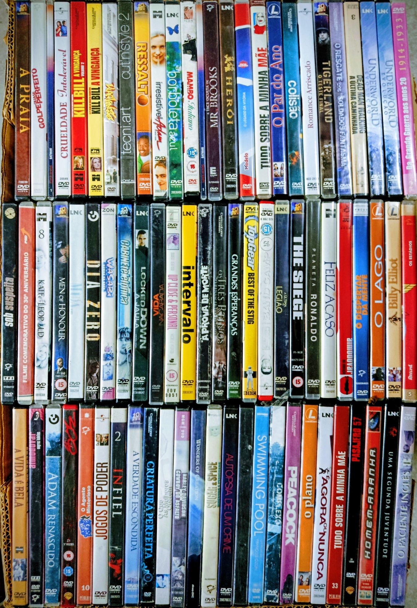 Lote de ouro de Centenas de DVD's