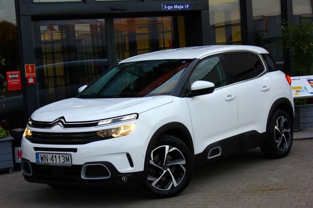 Citroën C5 Aircross 1.6 180KM Salon Polska ASO 56 TYS KM Bezwypadkowy Pewne Auto FV23%