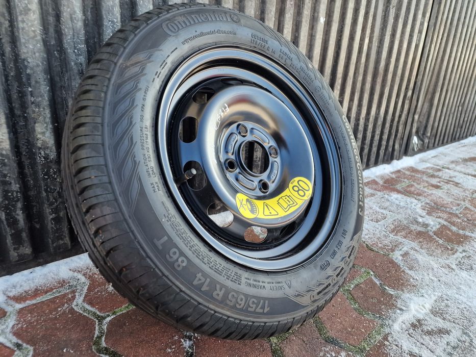 Pojedyncza felga koło zapas 175/65R14 Ford Fiesta 4x108 Focus Ka+