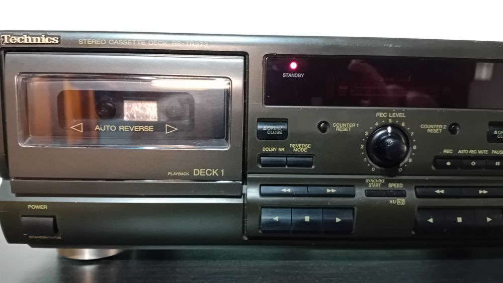 Techniscs RS-TR 373 leitor e gravador de cassetes