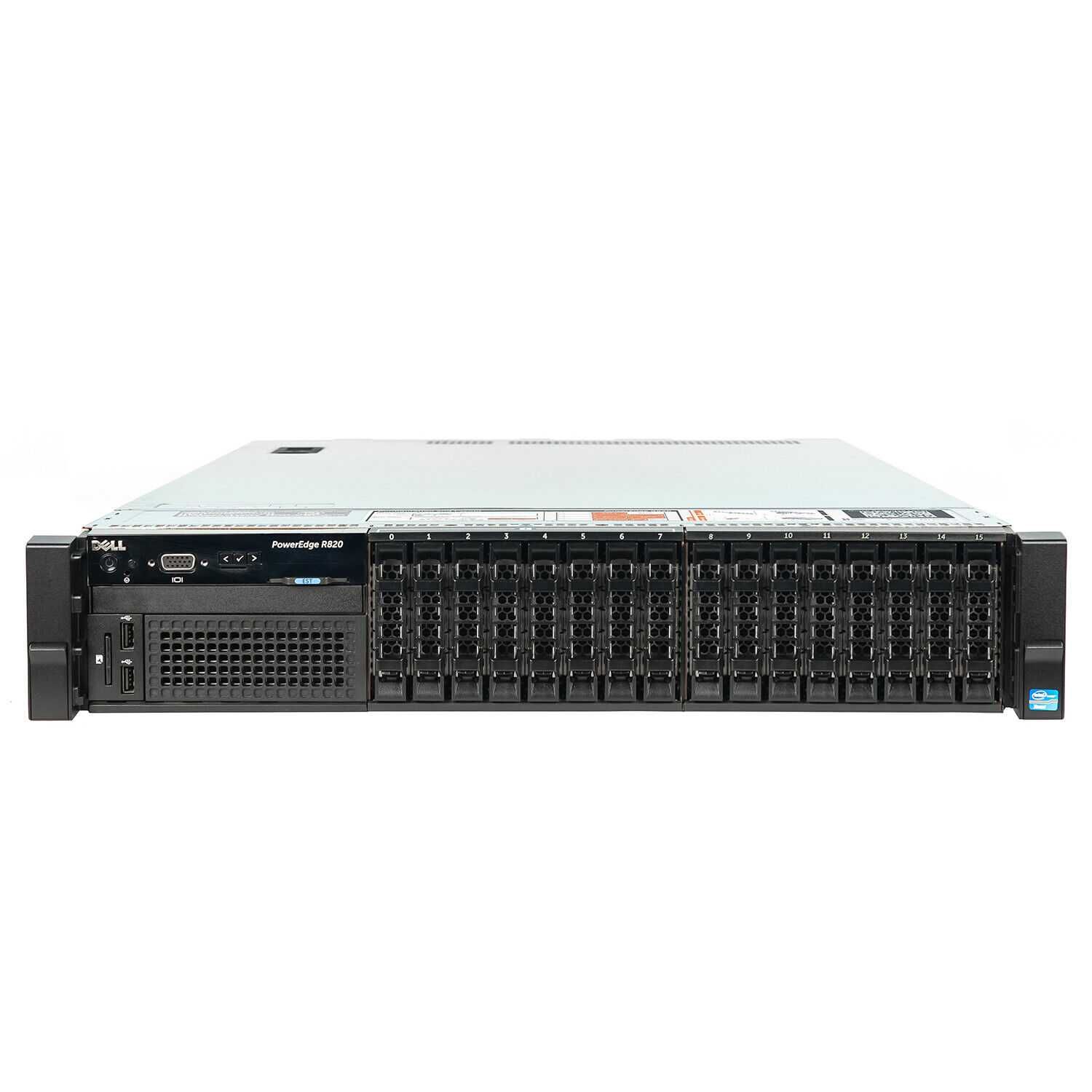 Сервер Dell PowerEdge R820 4 процессора E5 4650 Ram 256 Gb NVME 2 Tb