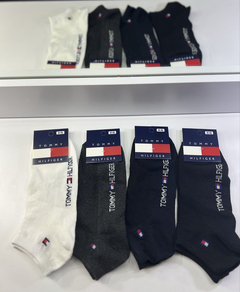 Стильні шкарпетки TOMMY HILFIGER – коли деталі мають значення 4 пари