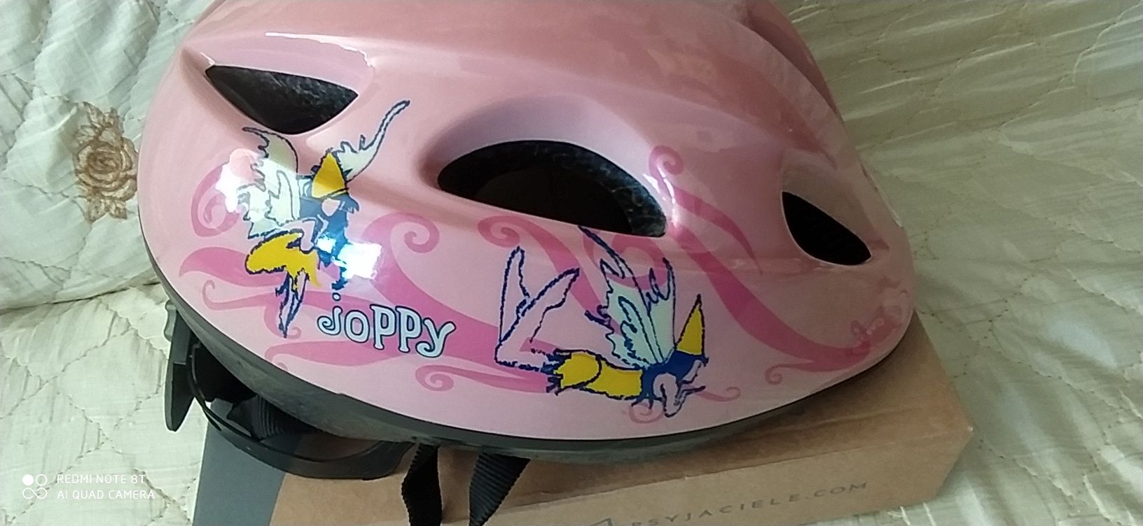 Kask dla dziewczynki regulowany 8 zł wyprzedaż