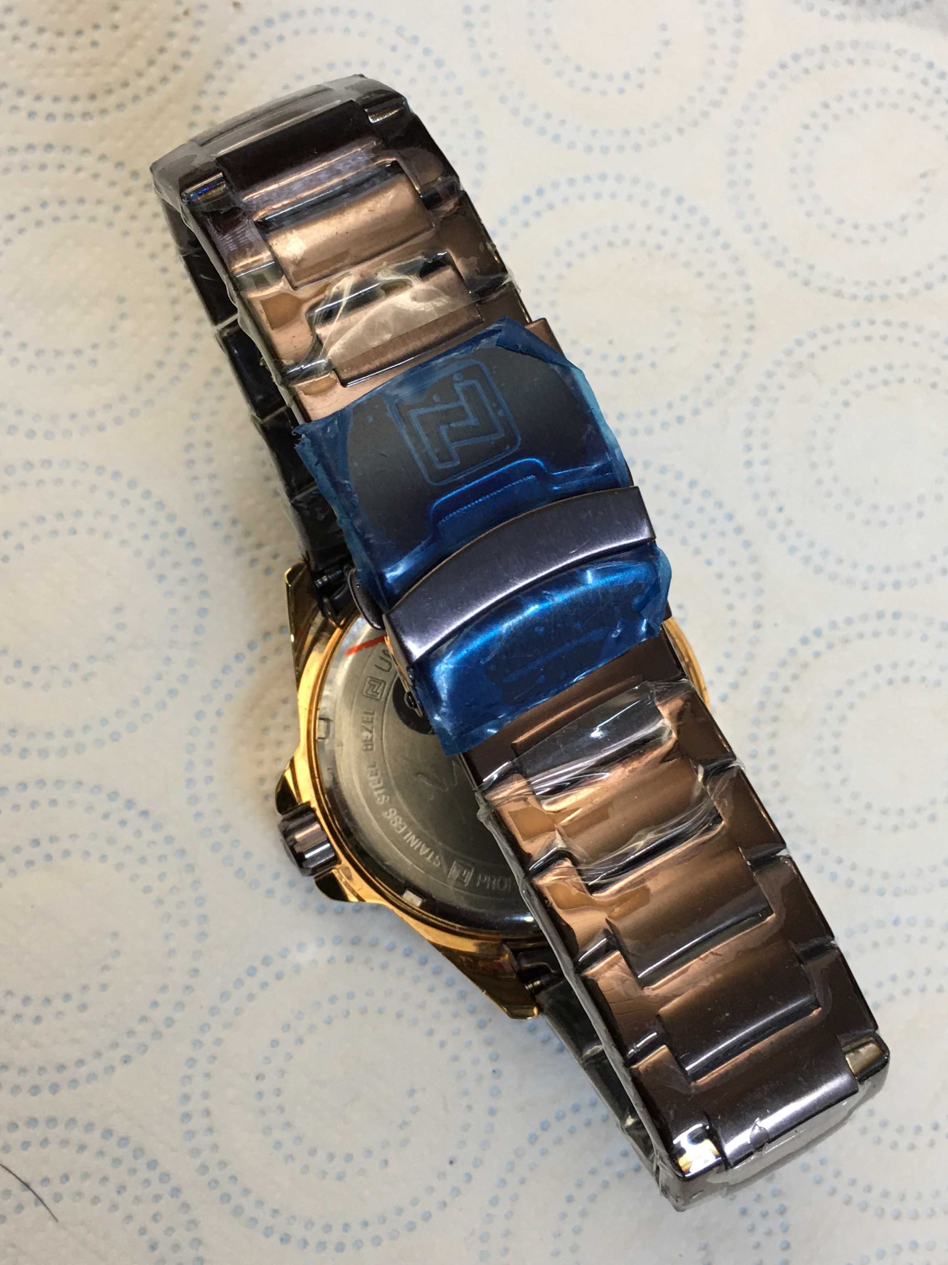 Męski zegarek NAVIFORCE DayDate WR3BAR w foliach 45mm