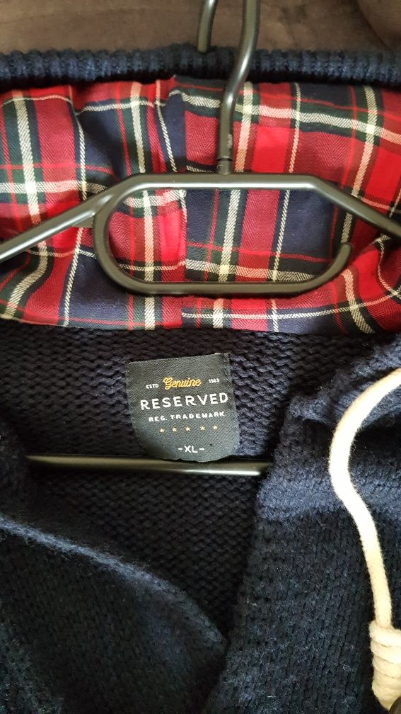 Sweter męski XL z kapturem