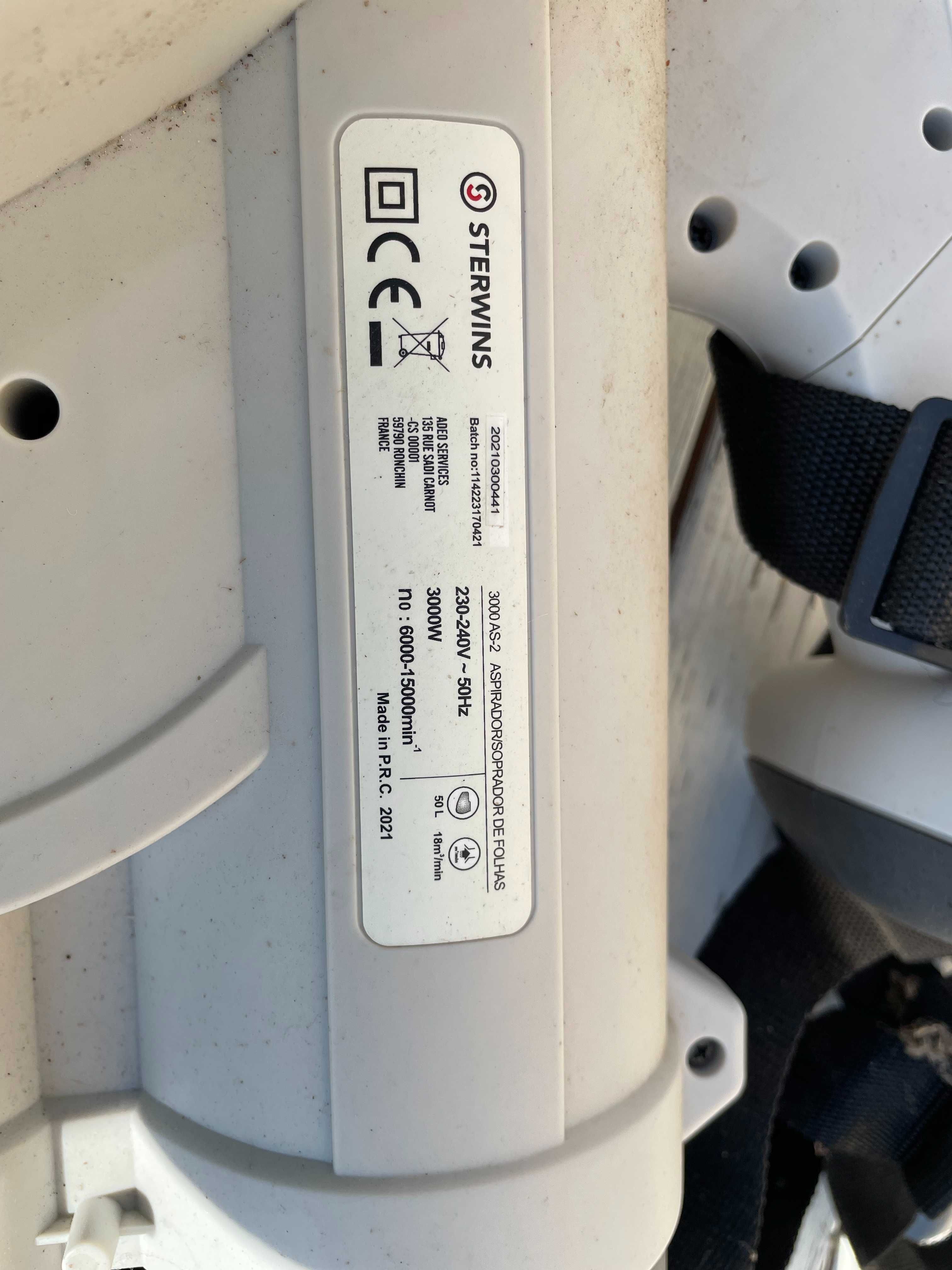 Aspirador de Folhas STERWINS 3000 AS-2 – 3000W