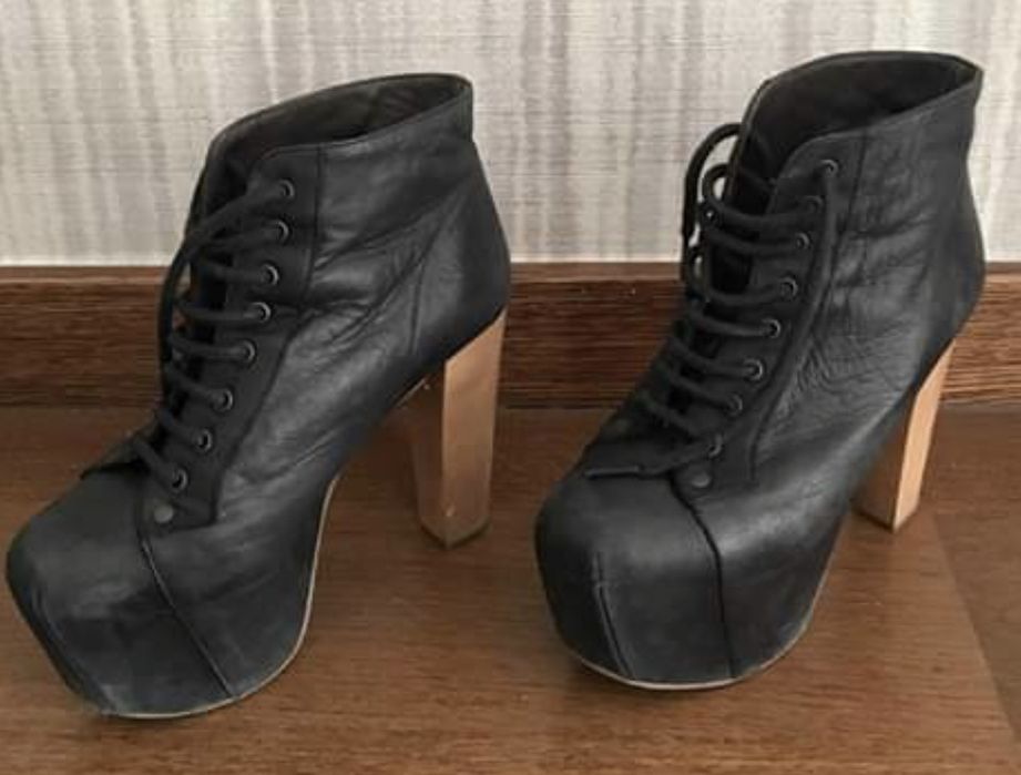 Jeffrey Campbell LITA Pretas - Tamanho 38