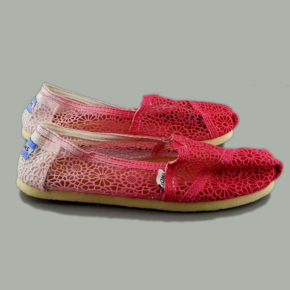 Эспадрильи Toms розовые
