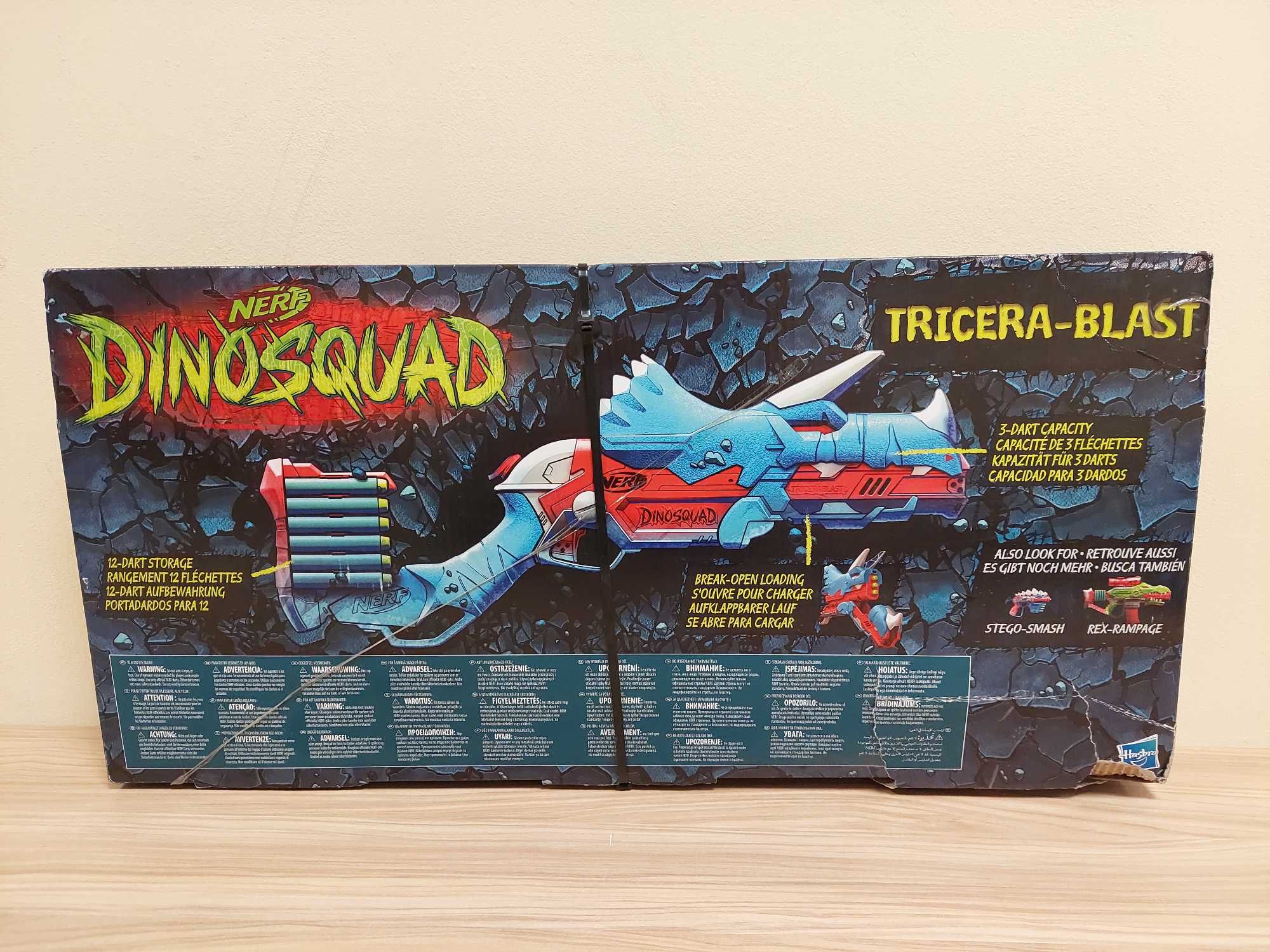 Hasbro Nerf DinoSquad Wyrzutnia Tricera-Blast F0803 N35 A