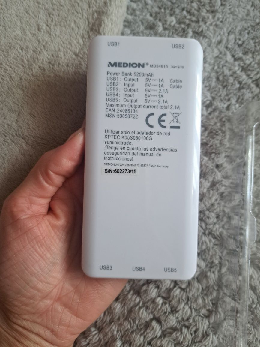 Powerbank 5200mAh