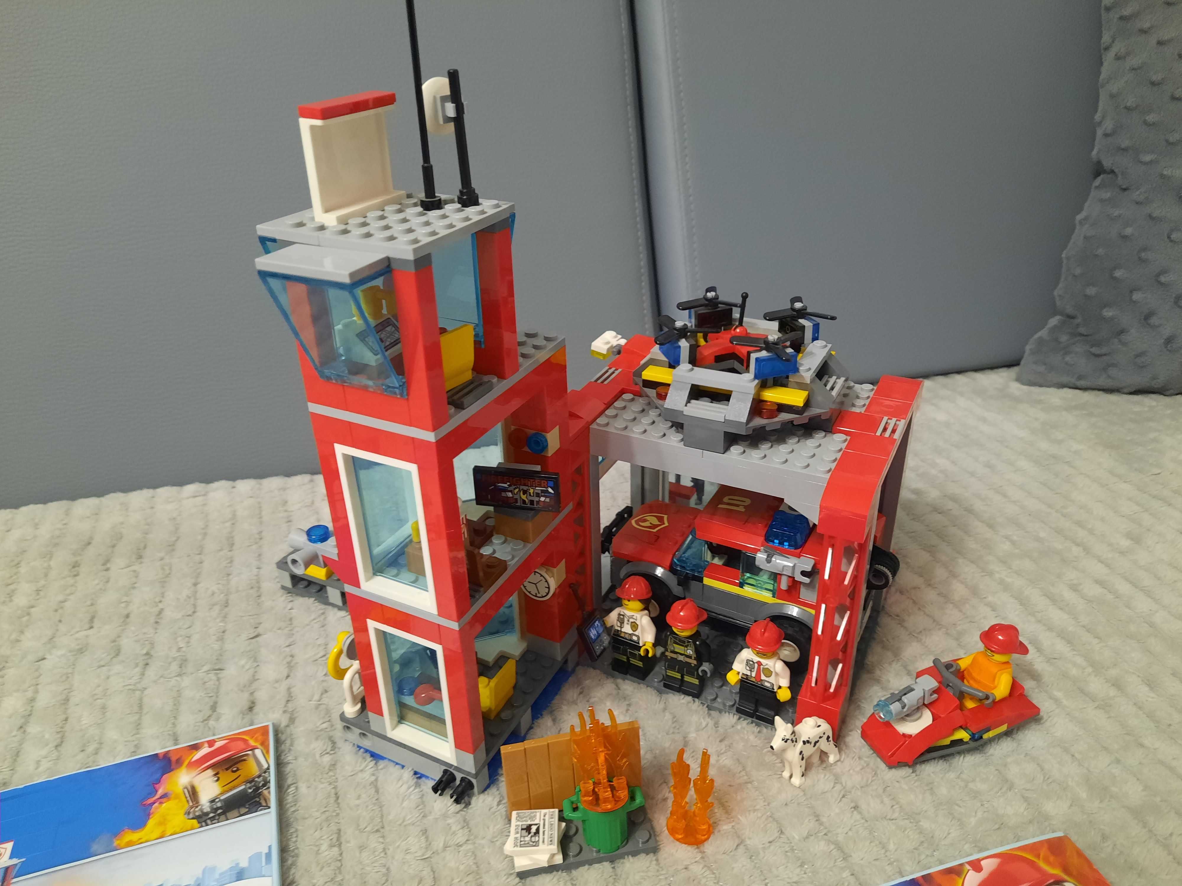 Remiza strażacka LEGO 60215