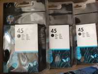 Tusz czarny HP oryginalny 45