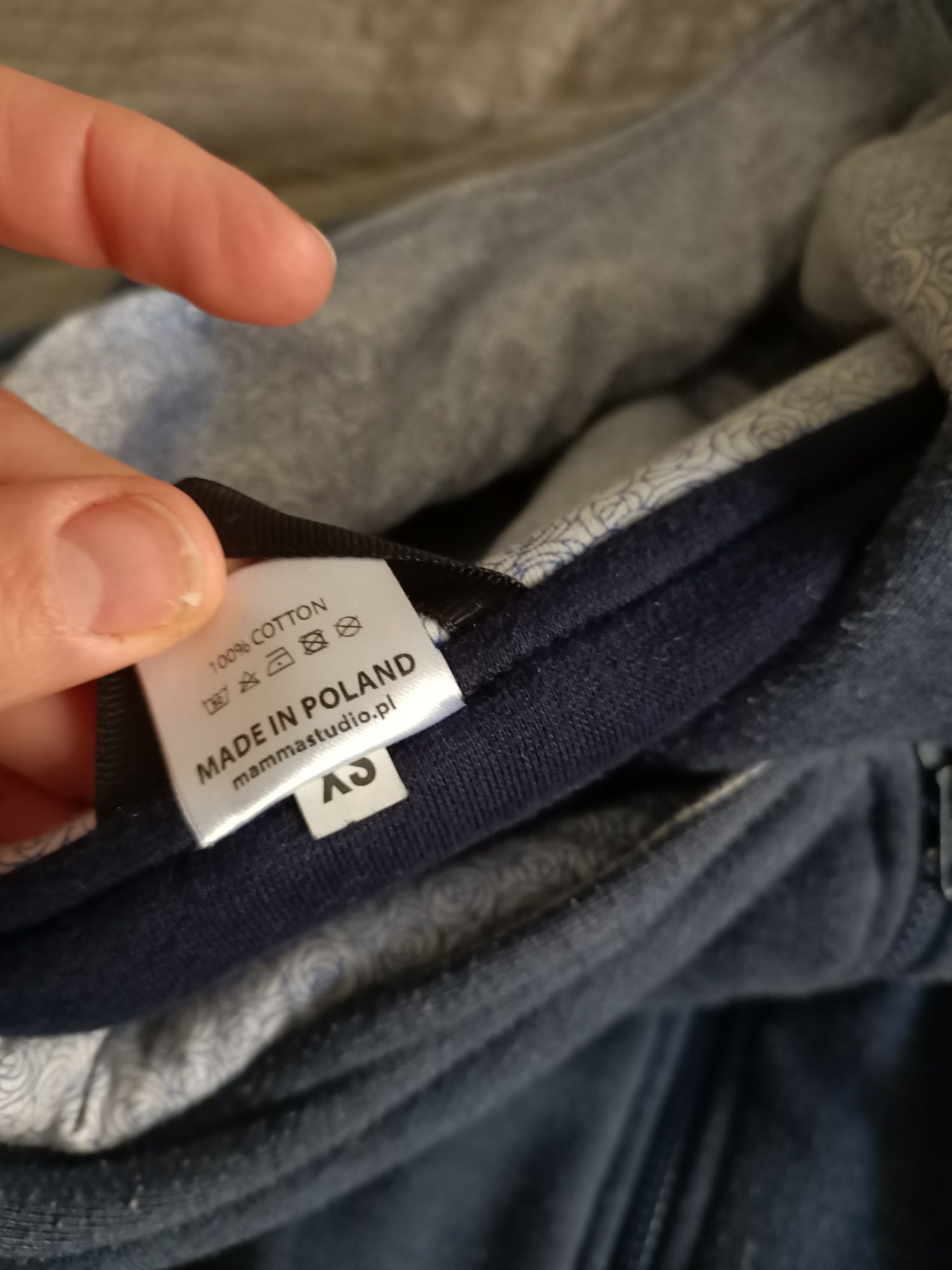 Mamma studio płaszcz noszenia dzieci XS/s 36 38 dresowka
