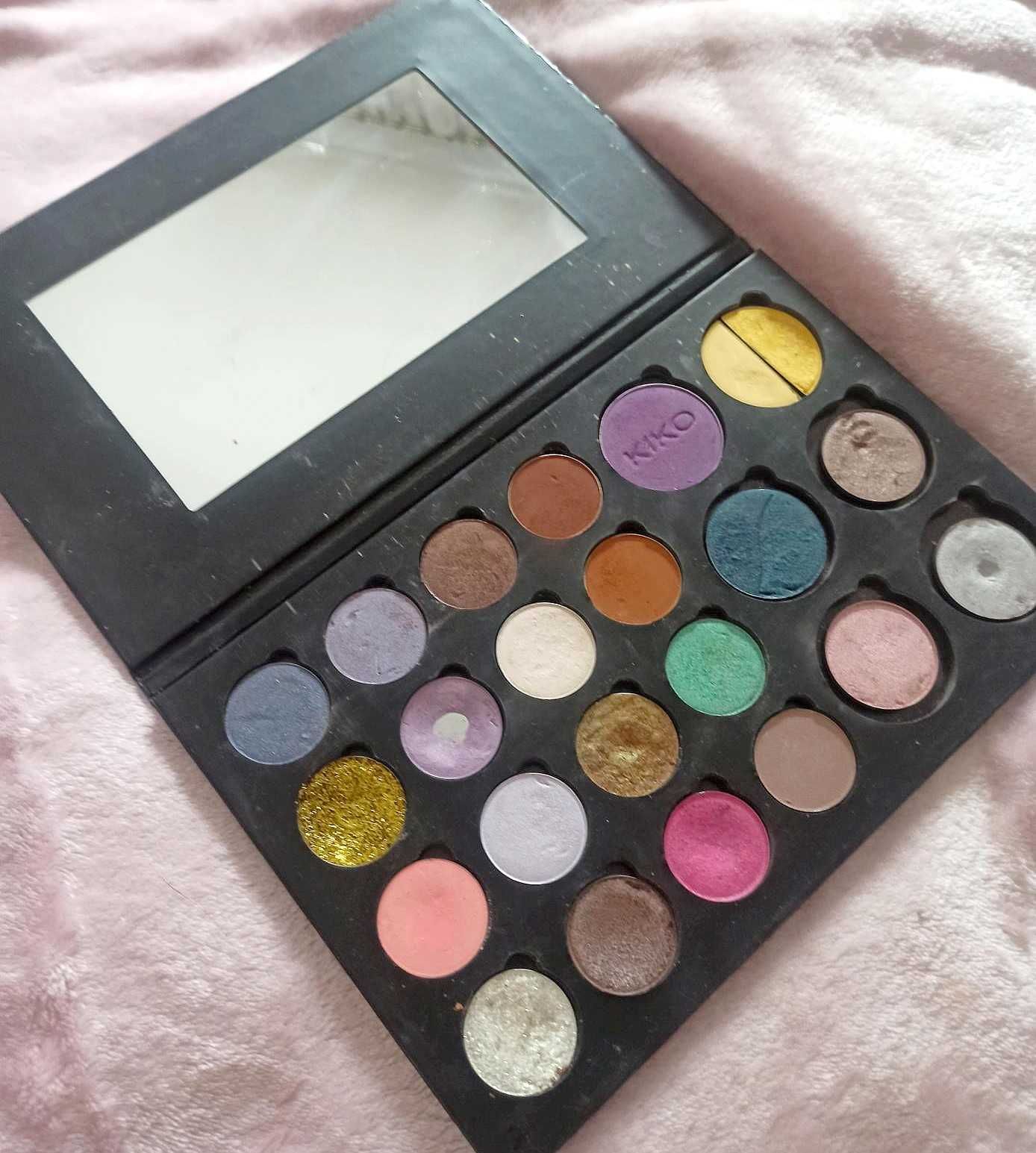 Paleta cieni Senna GlamShop Kiko Nabla Inglot turboPigmenty