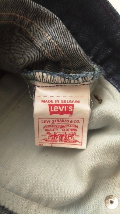 Старинные джинсы Levi's 630 (Левис) Новые,с бирками Бельгия 80х 48р