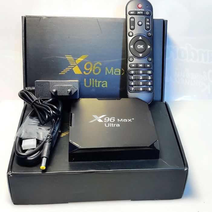 TV BOX X96Max Ultra 4/32Гб S905X4 Android 11 настроена*
