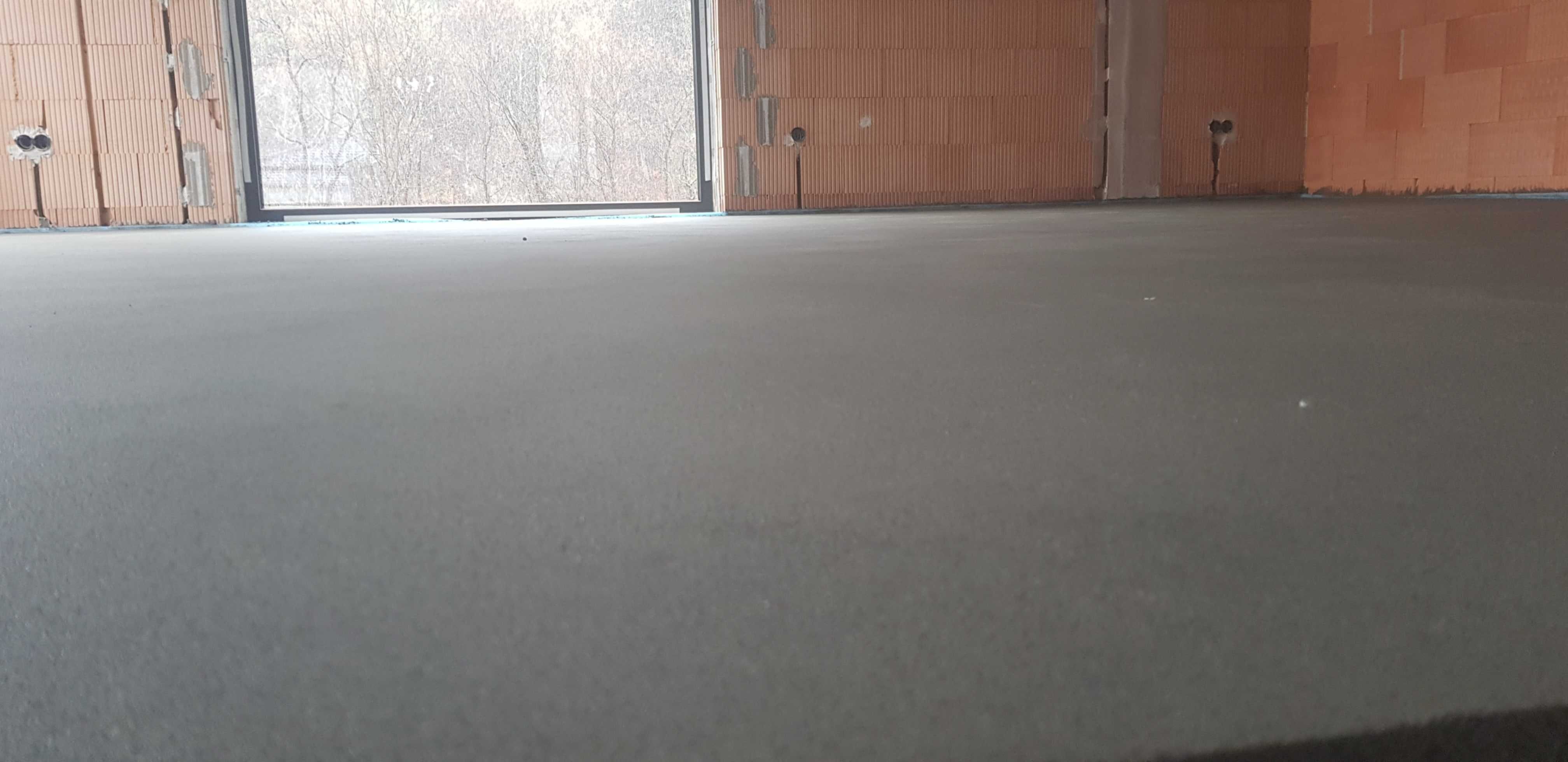 Wylewki maszynowe Zacierane mechanicznie oraz tynki