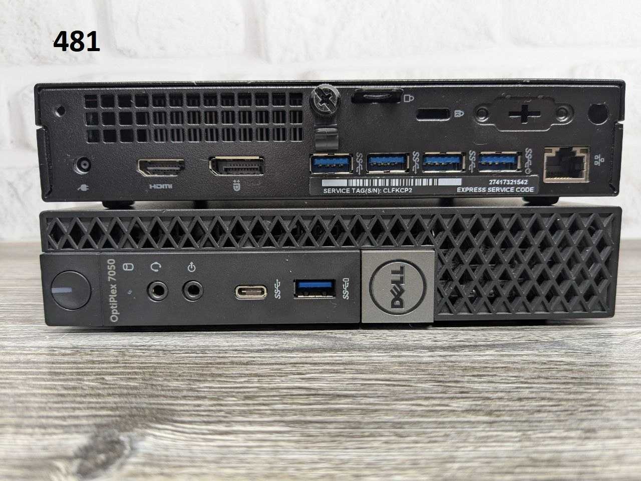 міні ПК Dell Optiplex 7050 i5-7500 8GB DDR4 WI-FI міні системник