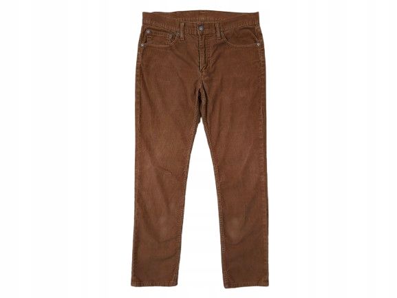LEVI'S 511 Spodnie Sztruksowe Męskie r. 32/30