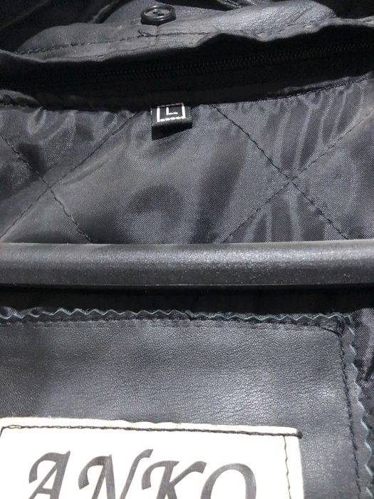 Płaszcz skórzany z podpinka podszewka skóra naturalna