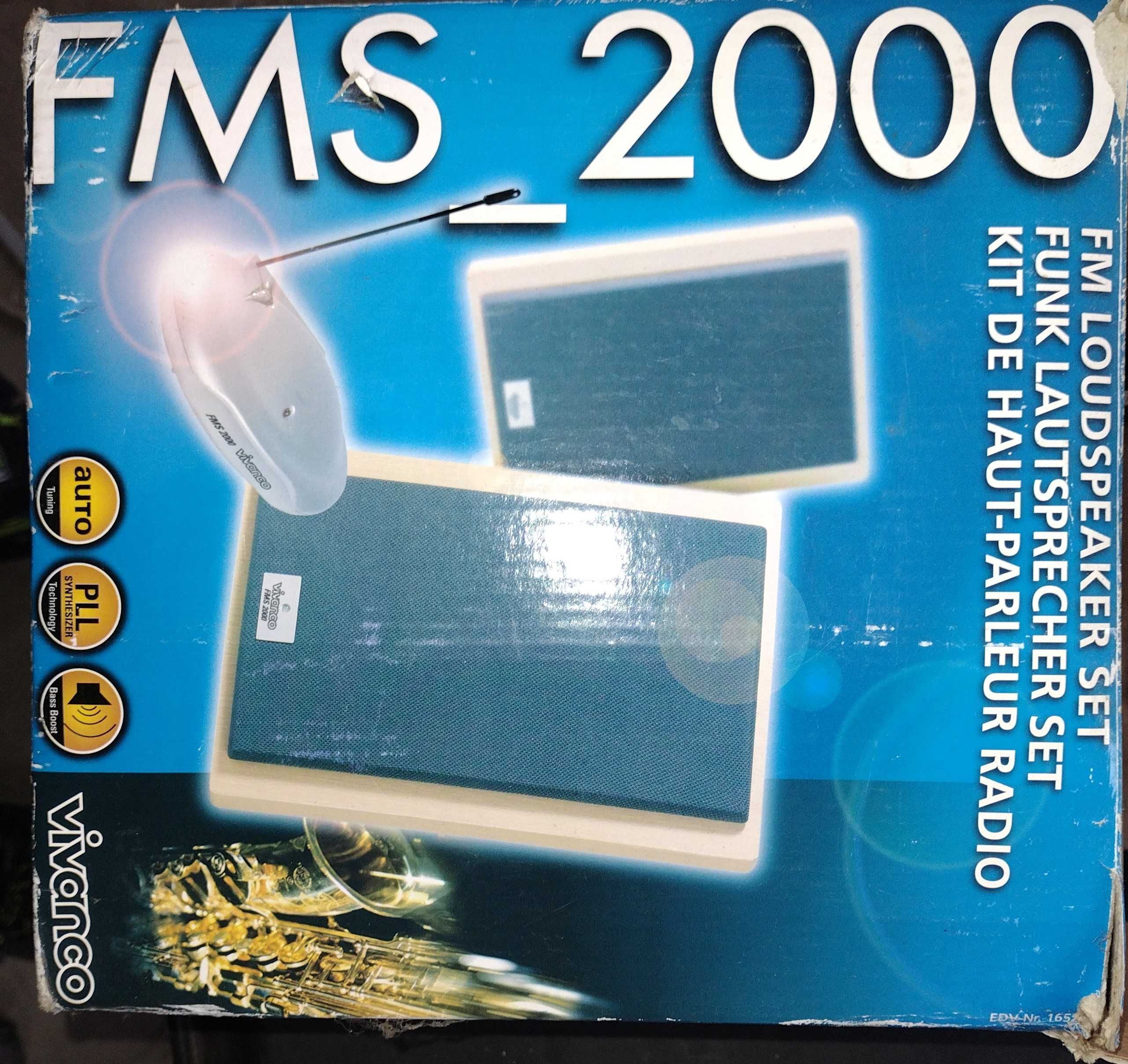 Głośniki bezprzewodowe VIVANCO FMS 2000