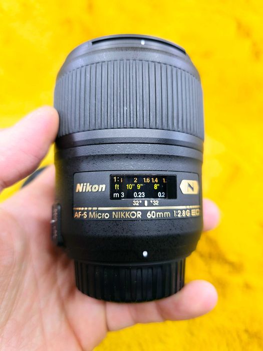 !ШИКАРНИЙ МАКРО! Nikon AF-S Micro NIKKOR 60mm f/2.8G ED FullFame (FX)