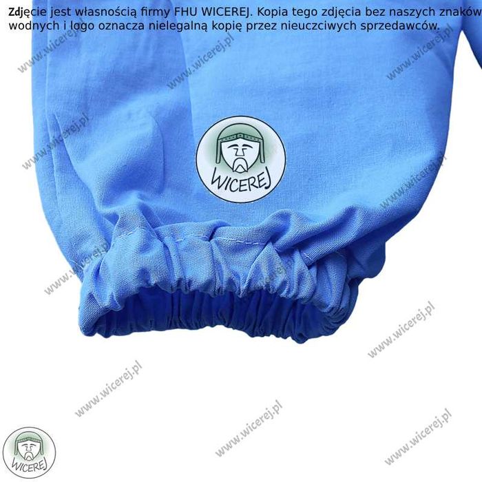 Bluza Pszczelarska z zamkiem, z kapeluszem Bawełniana Rozmiar XL