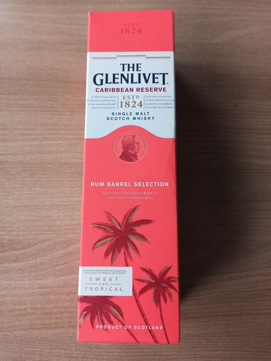 Pudełko prezentowe The Glenlivet Caribbean Reserve