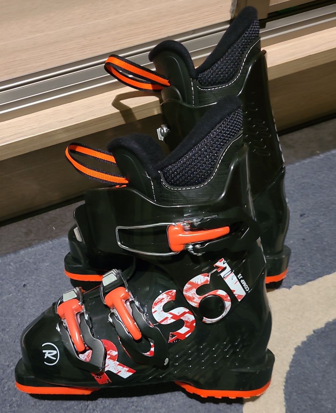 Buty narciarskie Rossignol COMP J3 czarno czerwone