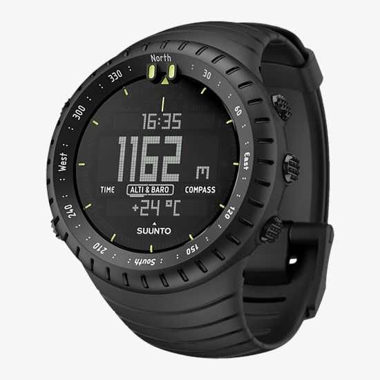 Спортивные часы Suunto Core All Black / Regular Black / Yellow (новые)