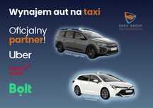 Wynajem samochodów TAXI UBER / BOLT / Dacia Jogger, NAJTANIEJ !