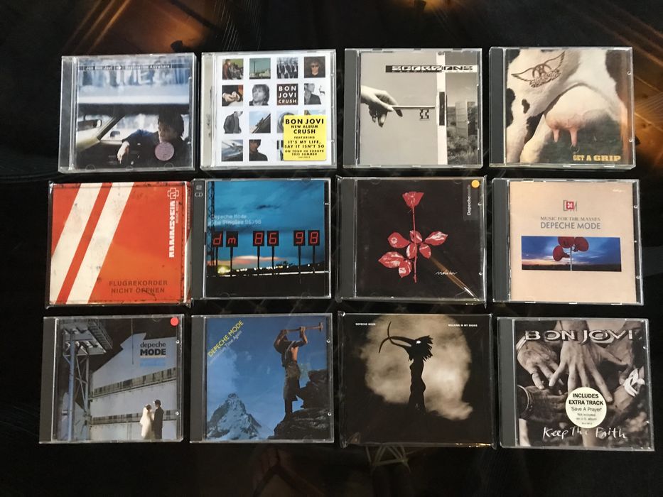Depeche mode Duran Duran Blur  Scorpions Adele CD диски