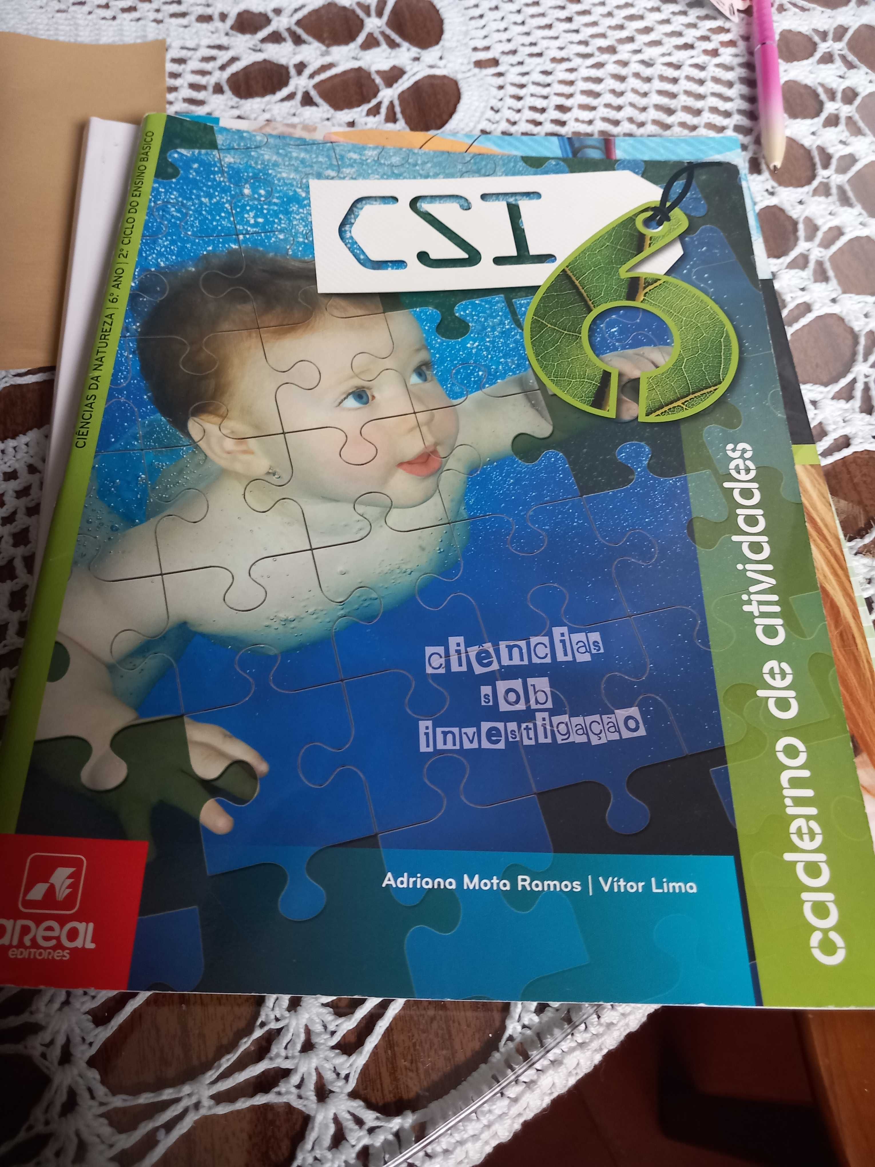 Livros de ciências de 6º ano