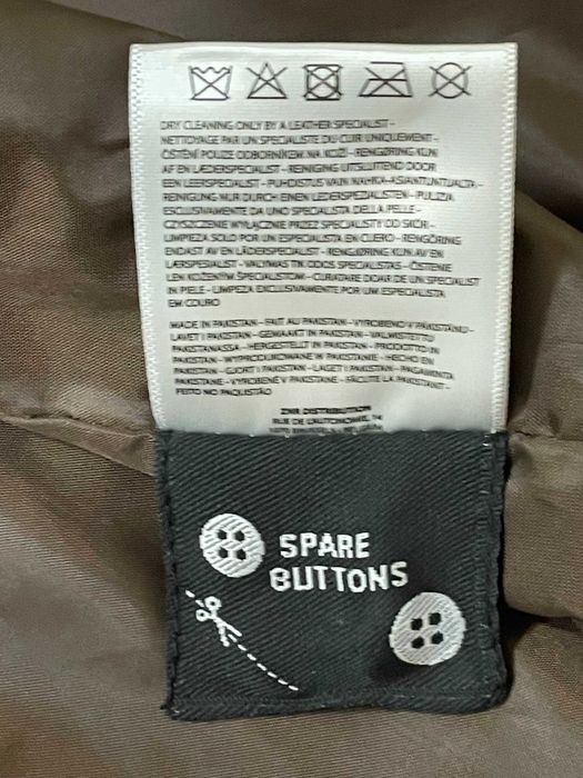 Lee Cooper kurtka męska model BRIAG BROWN r. M  100% skóra owcza/ brąz