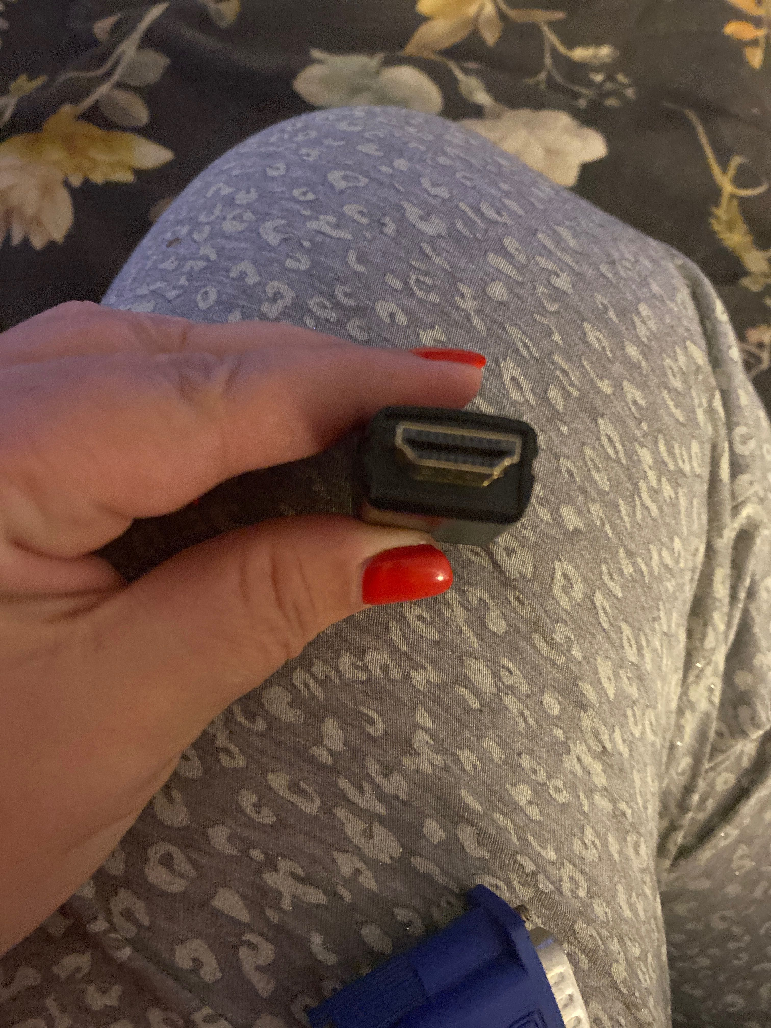 Conversor hdmi para vaga+audio+alimentação
