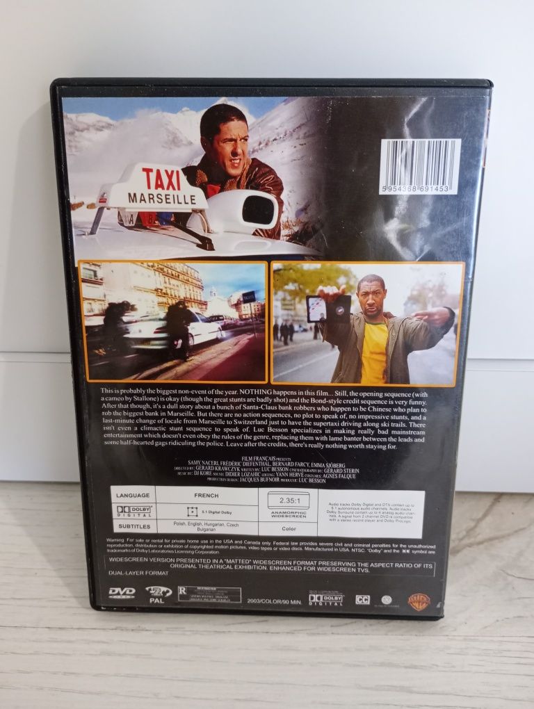 Taxi 3 płyta DVD