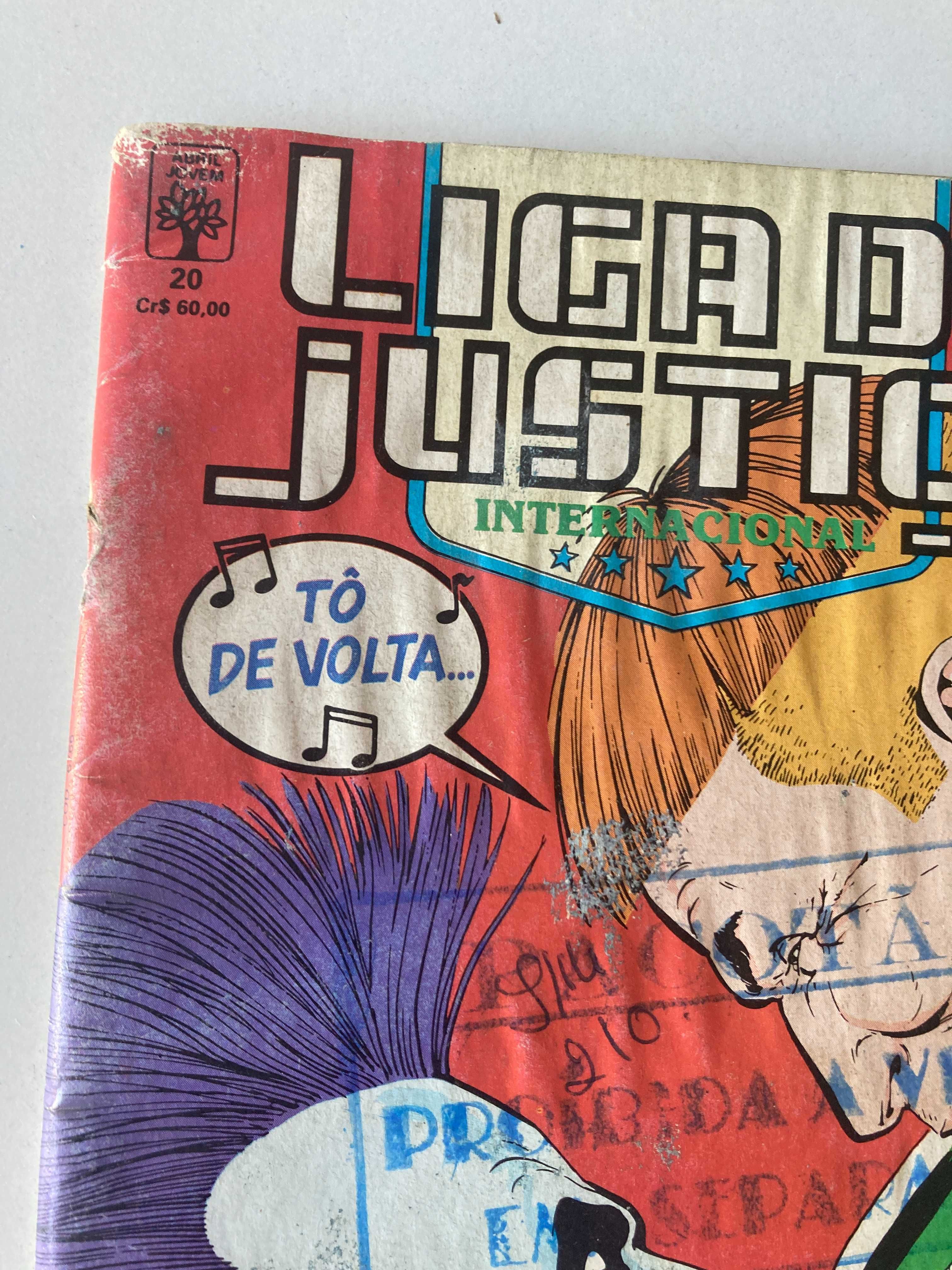 Liga da Justiça Internacional Nº20 (1990) - HQ Banda desenhada PT/BR