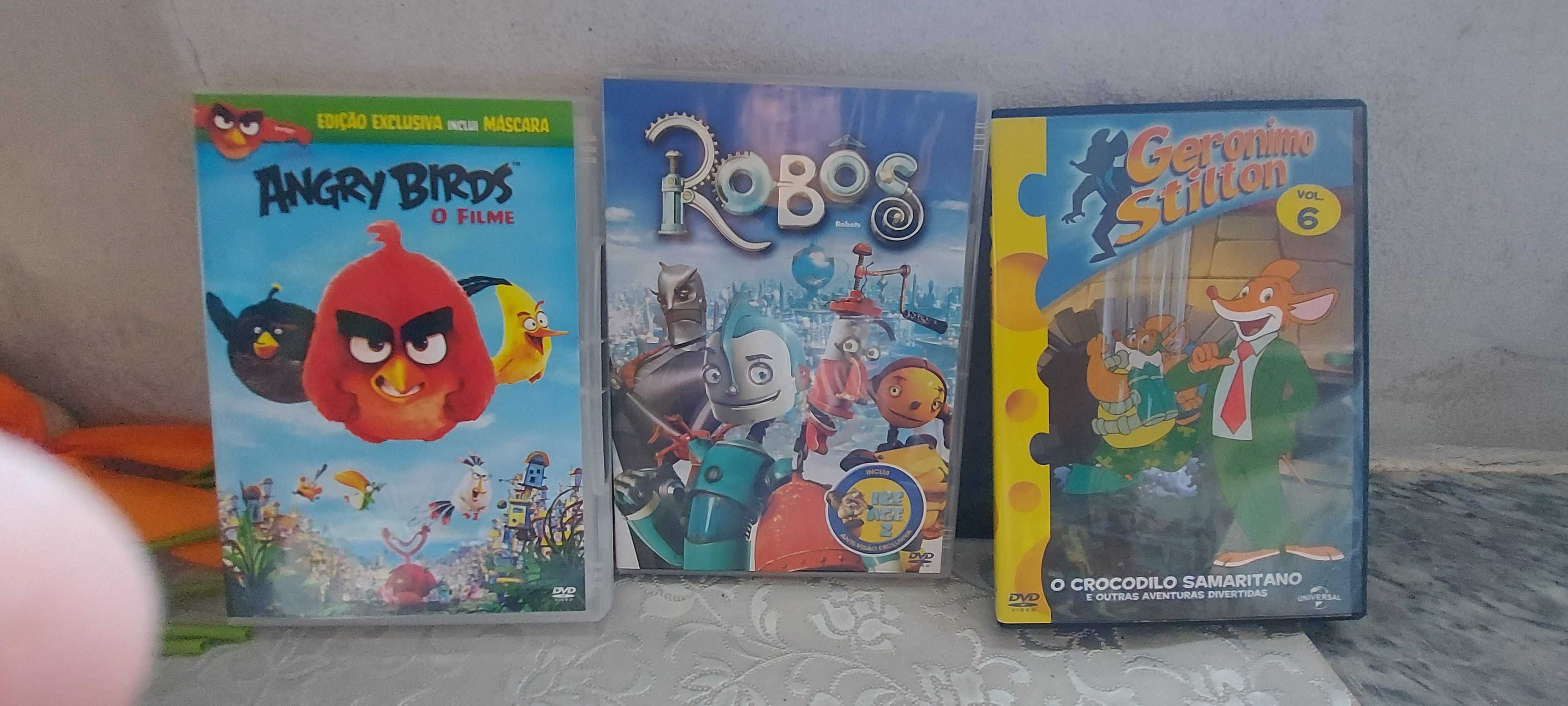 DVD de filmes infantis