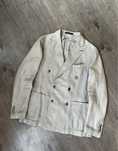 Tagliatore Double Breasted Blazer льняний двобортний блейзер піджак