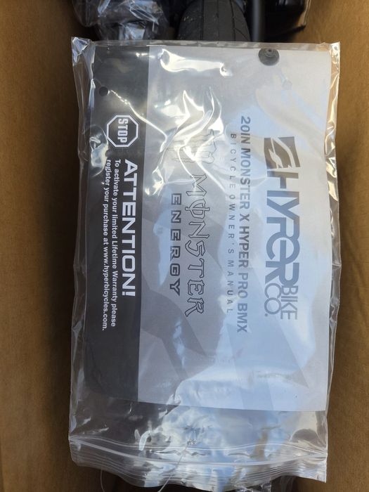 Monster X Hyper bike pro BMX, nowy rower.