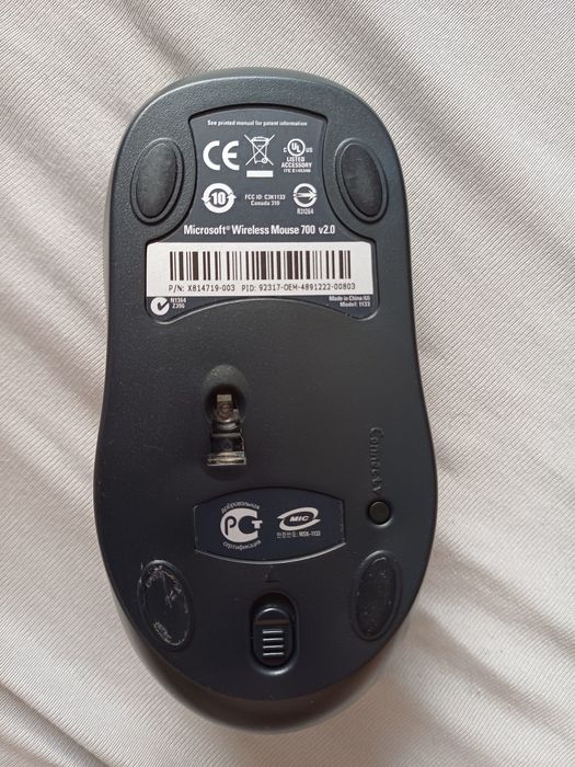 Klawiatura i myszka bezprzewodowa MICROSOFT