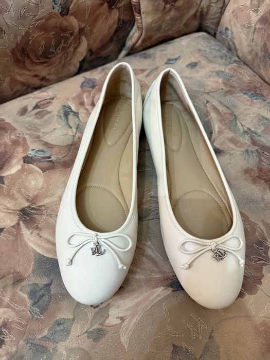 Балетки кожаные Ralph Lauren