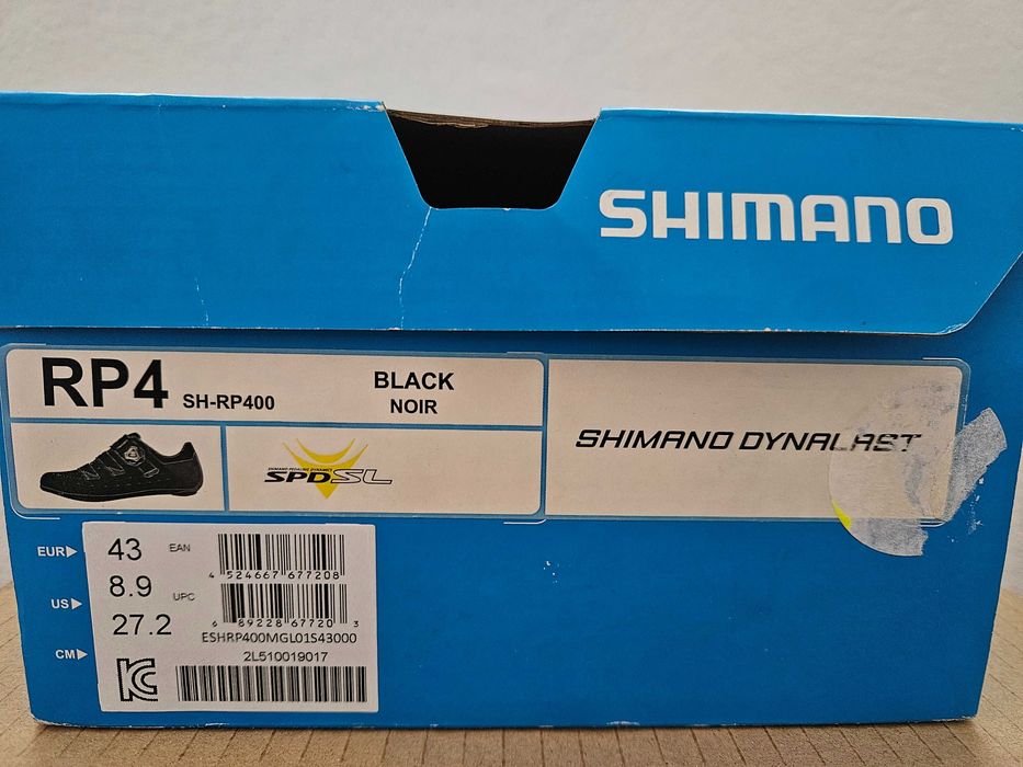Sapatos Shimano RP4 N.43 (Como novos)