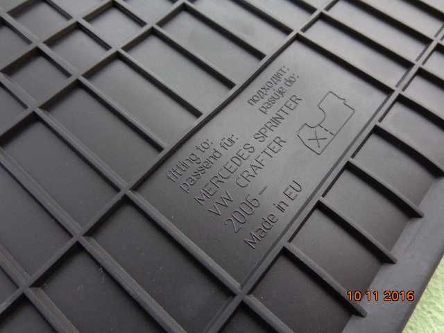 Dywaniki Mercedes Sprinter i Volkswagen Crafter od 2006r