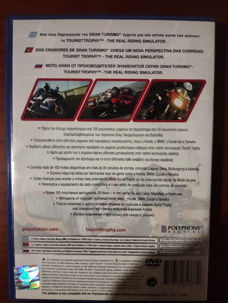 Jogo Tourist Trophy - PlayStation 2