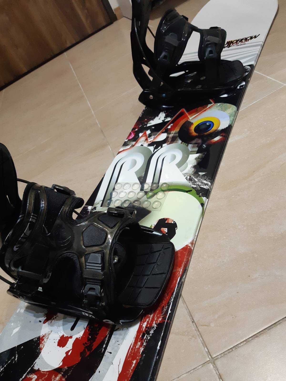 Snowboard, wiązania i buty