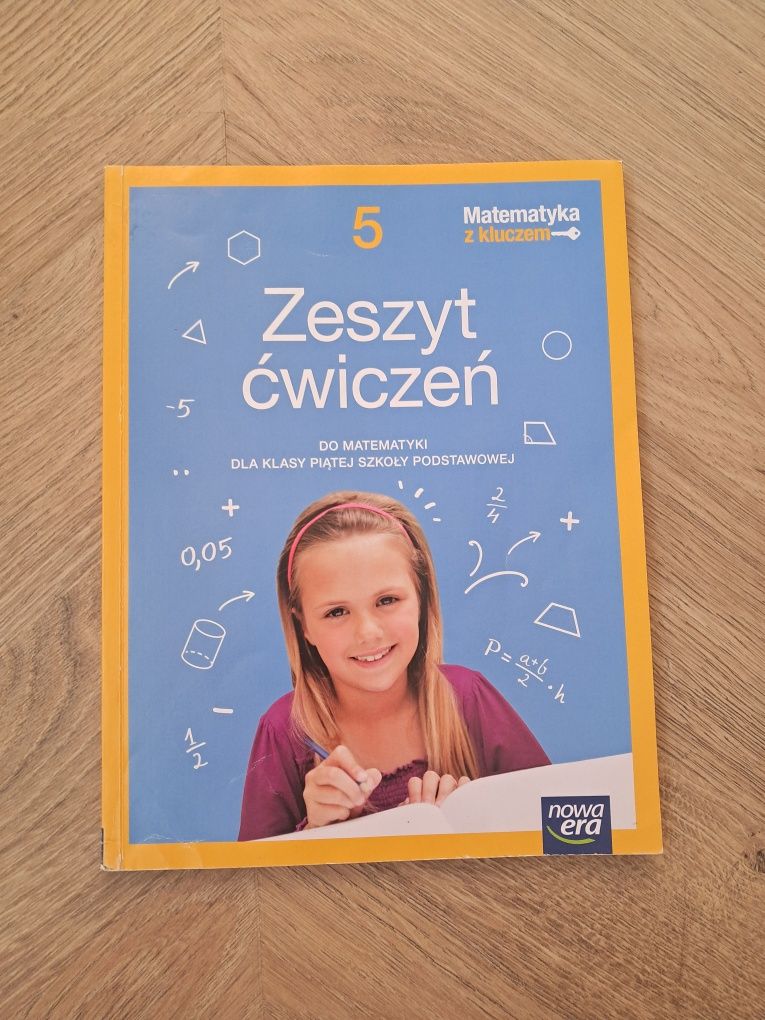 Zeszyt ćwiczeń  matematyka z kluczem klasa 5