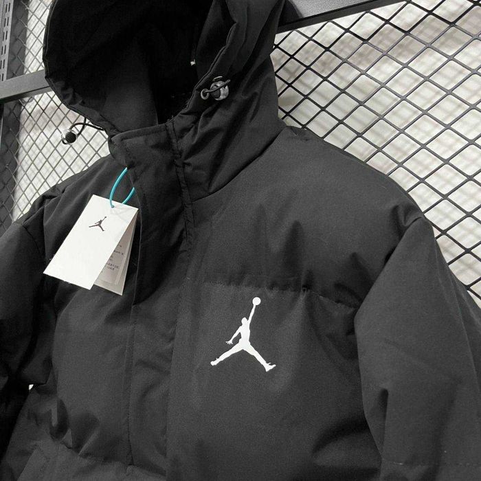 (БЕЗ ПЕРЕДОПЛАТИ)Jordan Puffer Jacket куртка пуховик джордан чорна