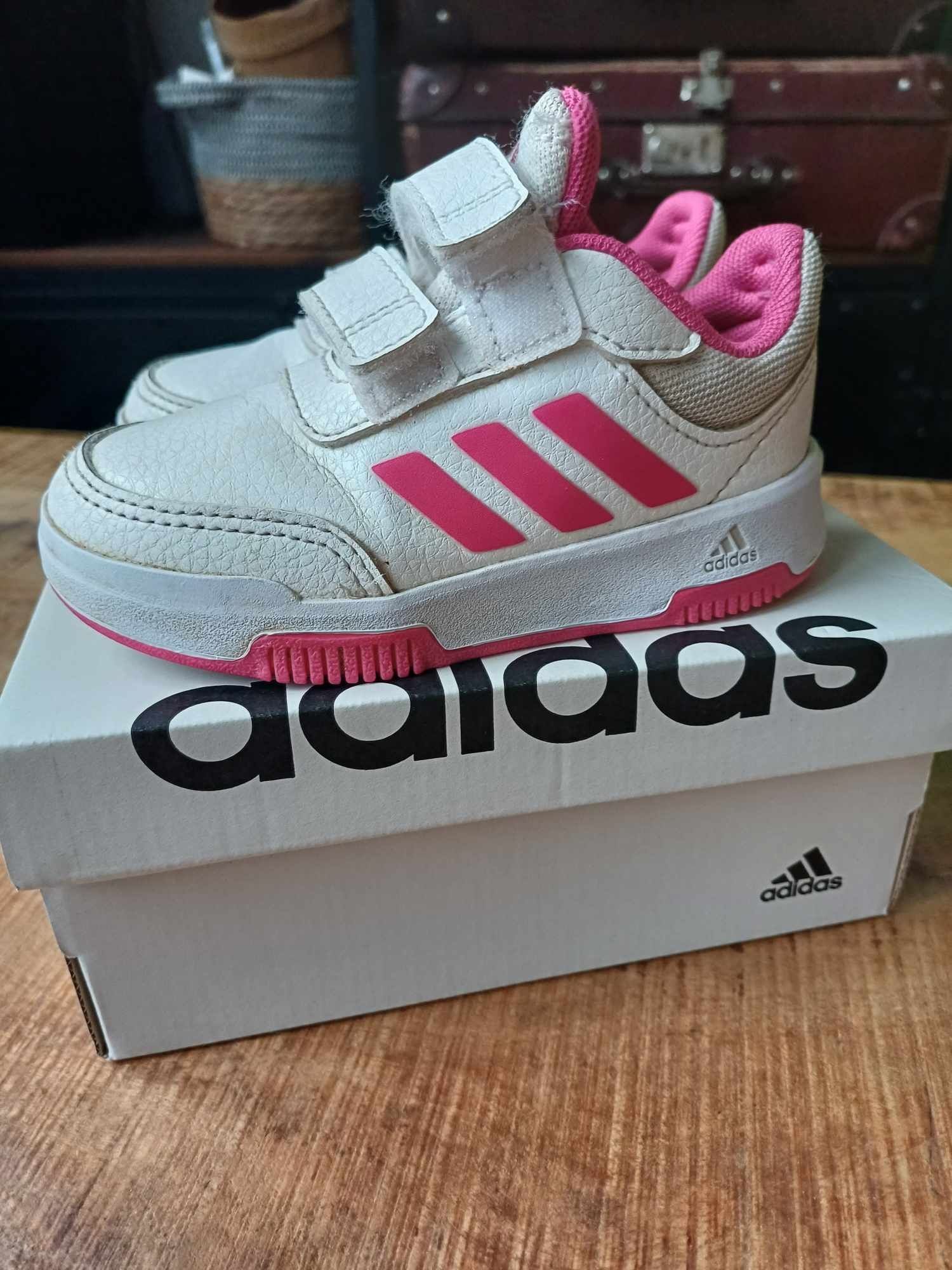 Buty Adidas Tensaur 2.0 rozm. 23 biało różowe